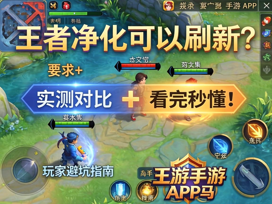 王者净化可以刷新吗手游