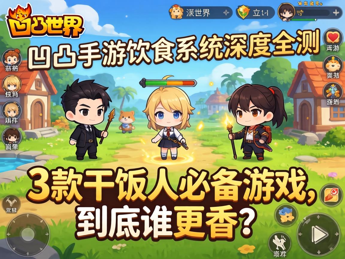 凹凸世界手游饮食系统深度实测