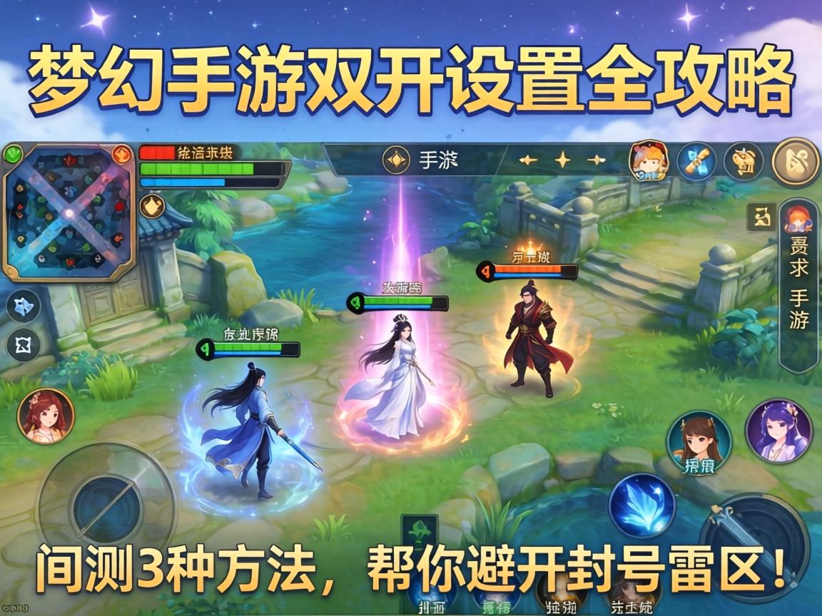 梦幻手游双开设置全攻略
