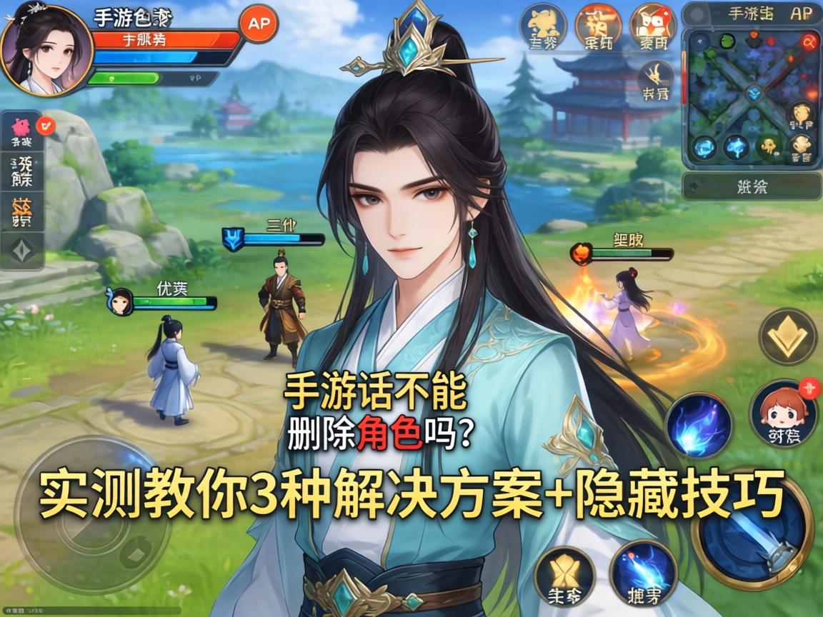 手游大话不能删除角色吗