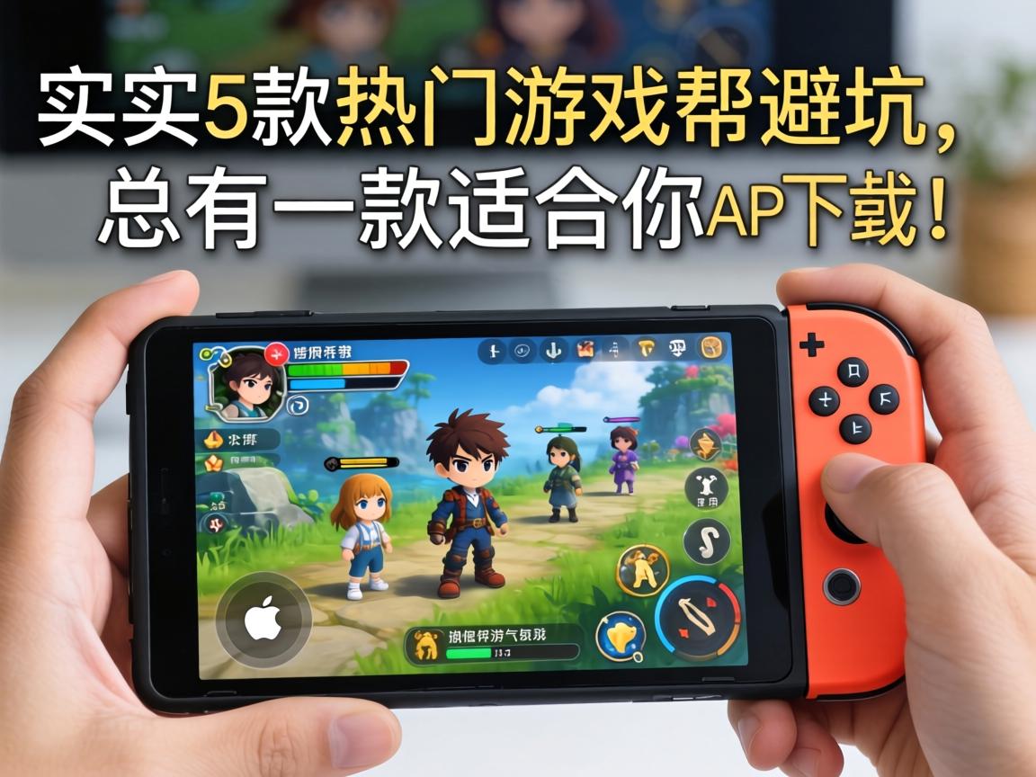 实测5款热门游戏帮你避坑