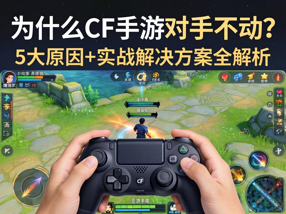 为什么CF手游对手不动