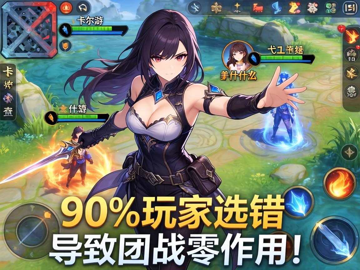 玩家选错导致团战零作用