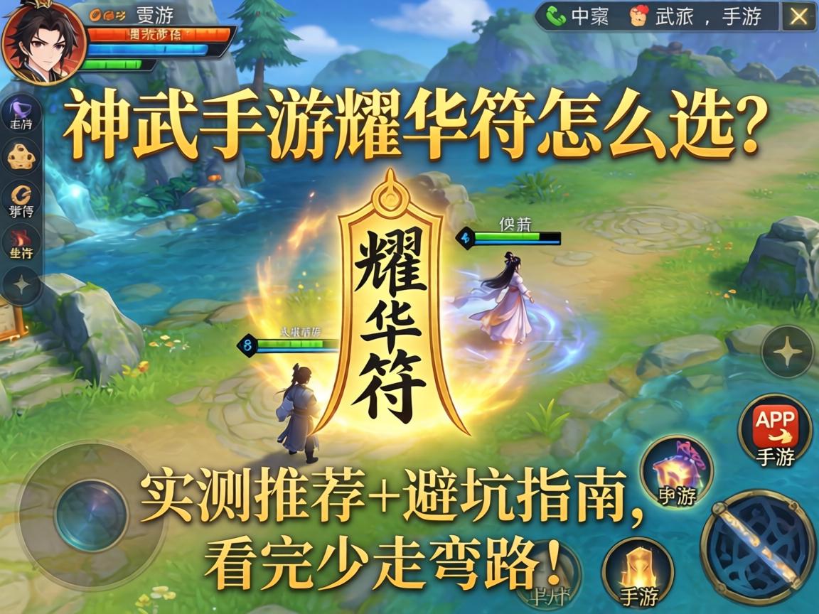 神武手游耀华符怎么选