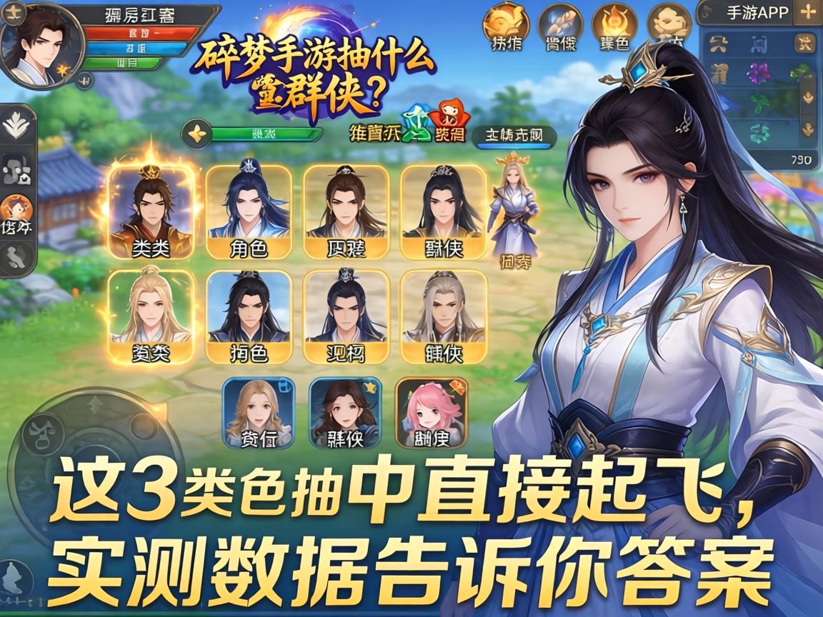 这3类角色抽中直接起飞