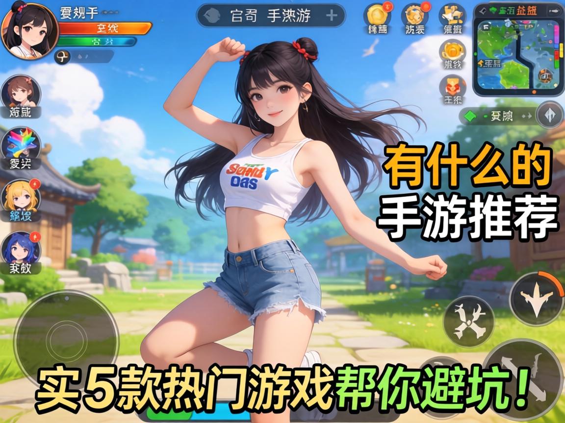 实测5款热门游戏帮你避坑