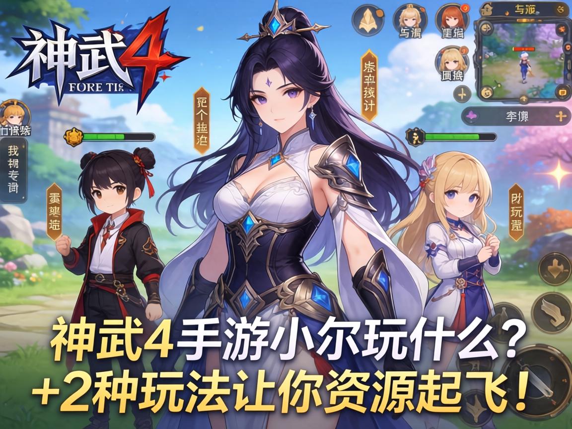 神武4手游小号玩什么