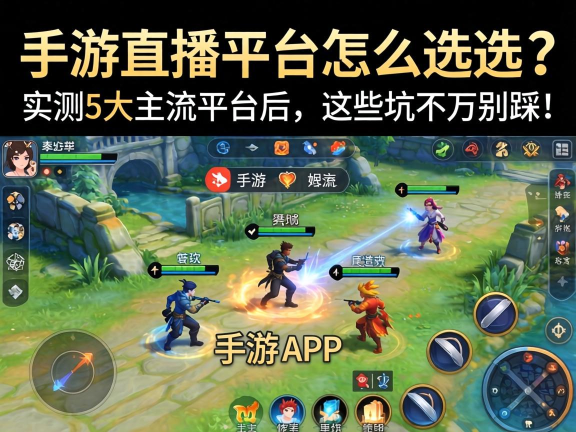 手游直播平台怎么选