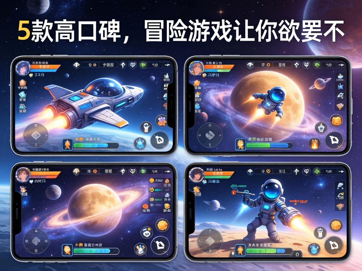这5款高口碑星际冒险游戏让你欲罢不能