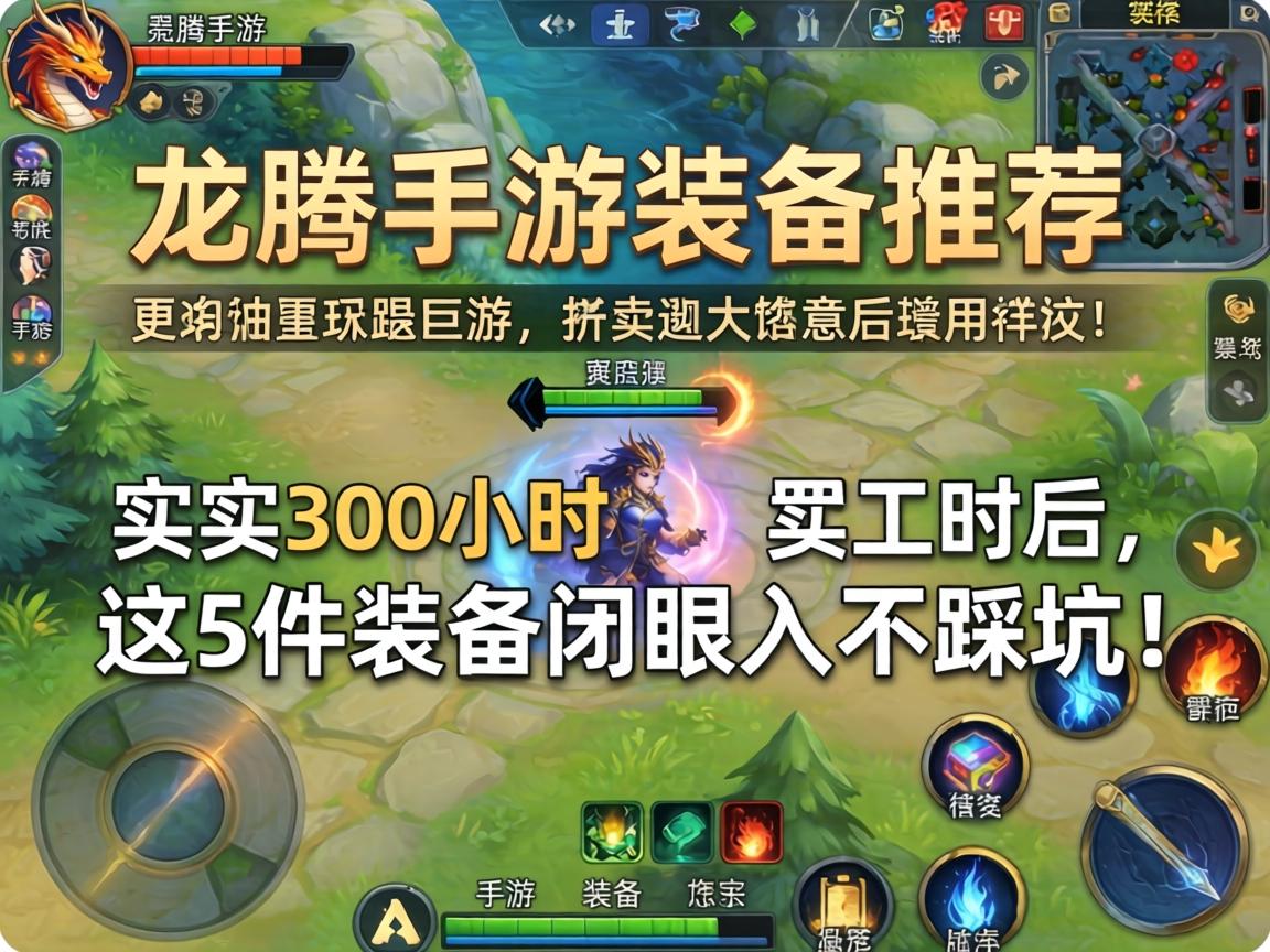 这5件装备闭眼入不踩坑