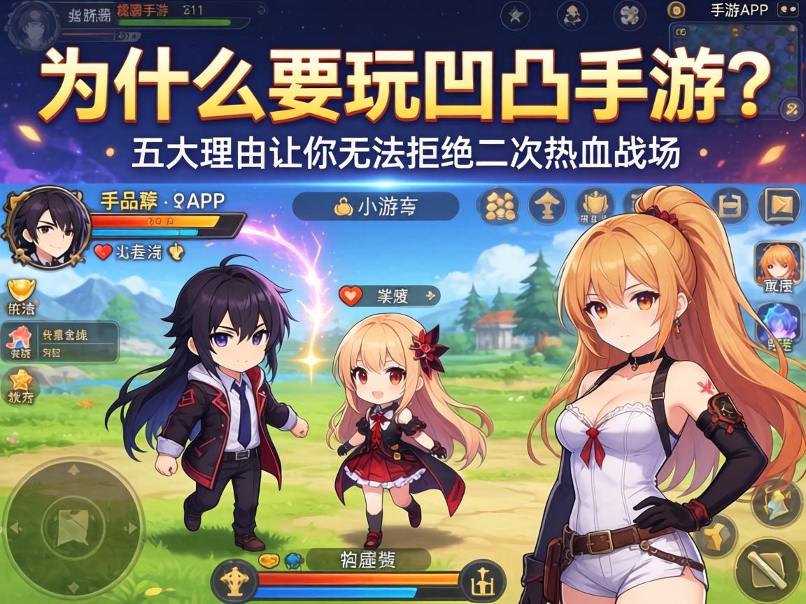 这五大理由让你无法拒绝二次元热血战场