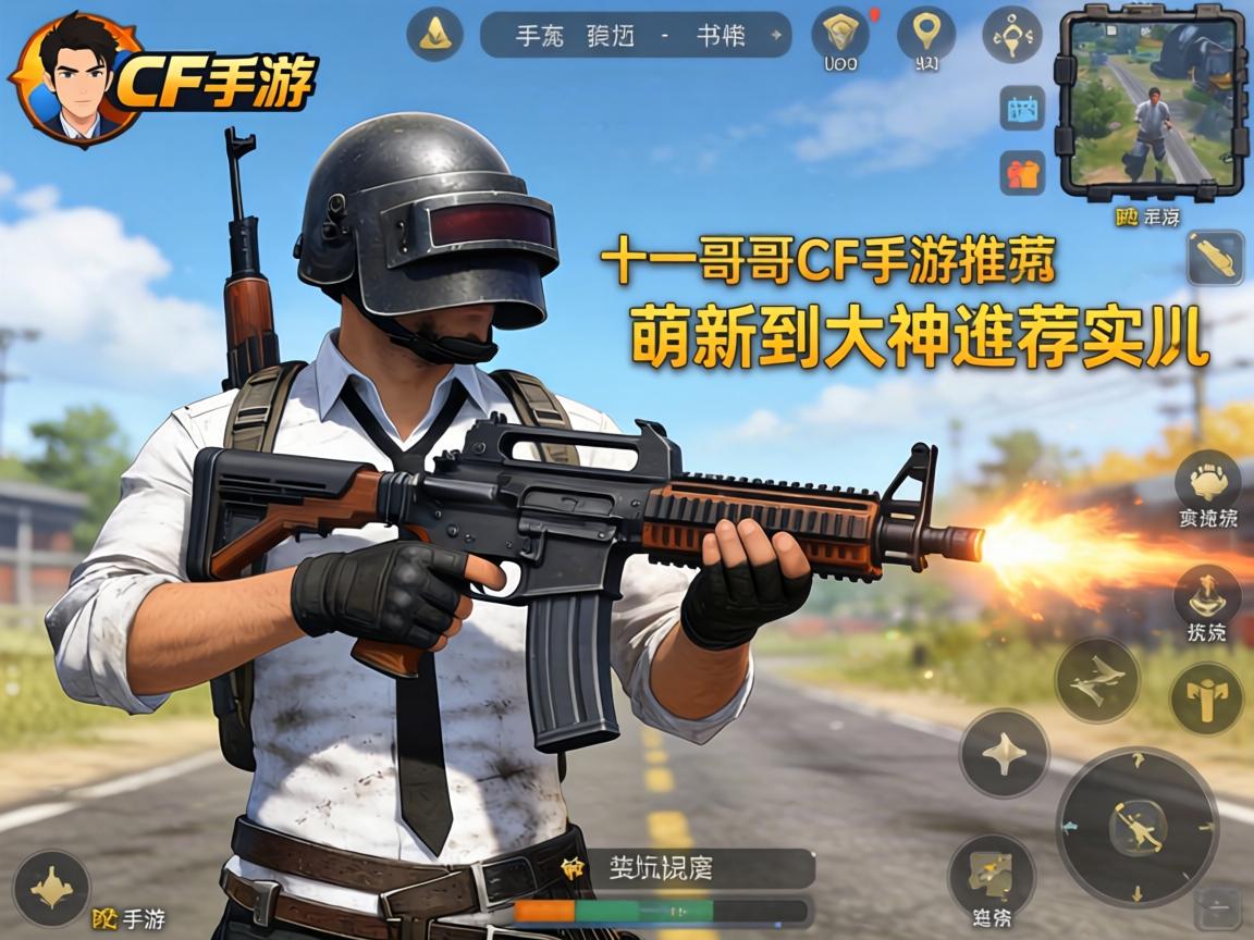 十一哥哥CF手游武器推荐实测