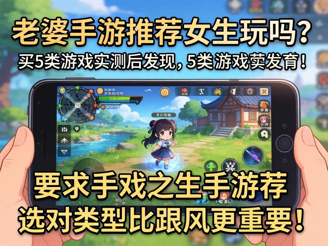老婆手游推荐女生玩吗