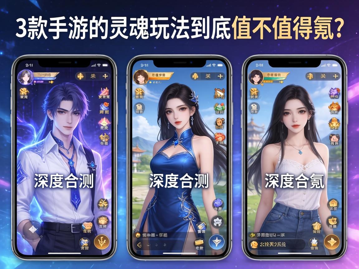 这3款手游的灵魂玩法到底值不值得氪