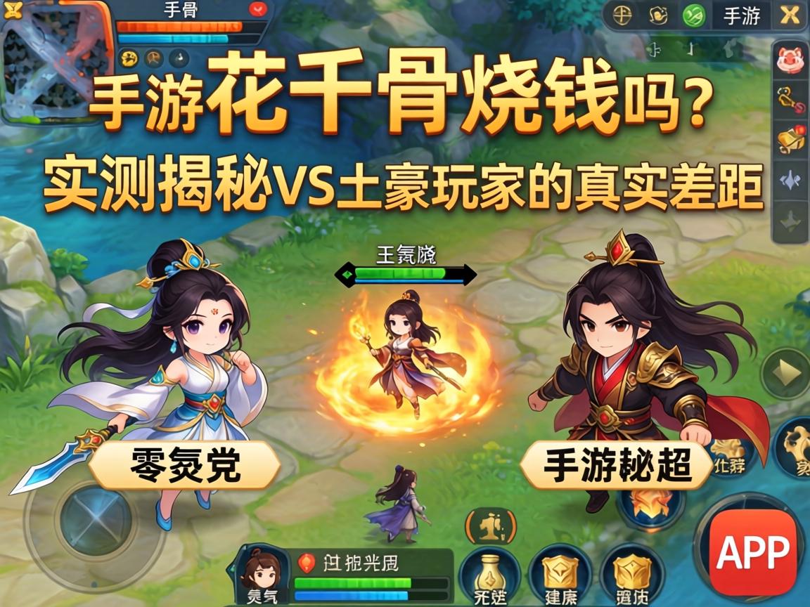 零氪党VS土豪玩家的真实差距