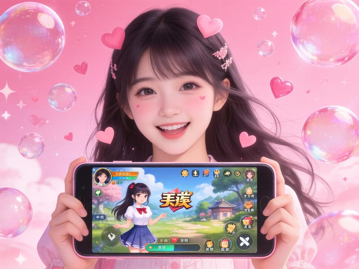 这5款手游让你沉浸在粉红泡泡的梦幻世界