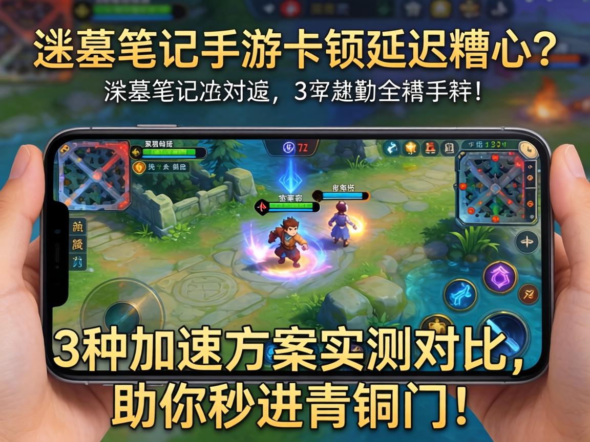 盗墓笔记手游卡顿延迟太糟心