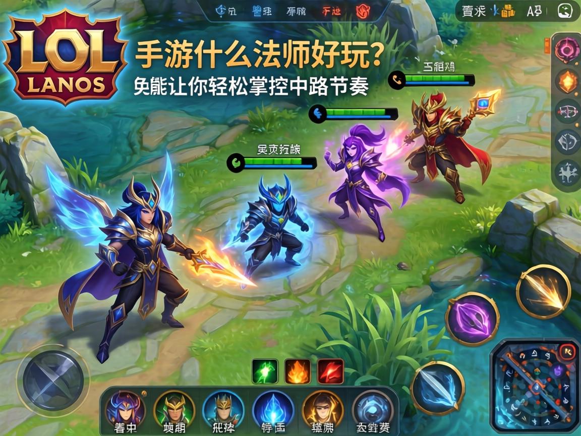 这5位英雄让你轻松掌控中路节奏