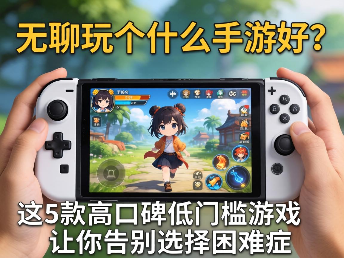 这5款高口碑低门槛游戏让你告别选择困难症