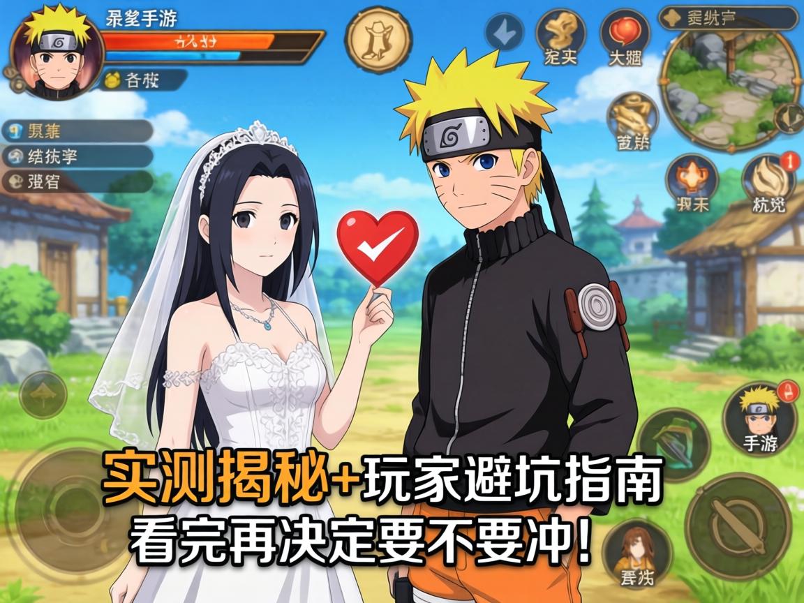 火影忍者手游能结婚吗