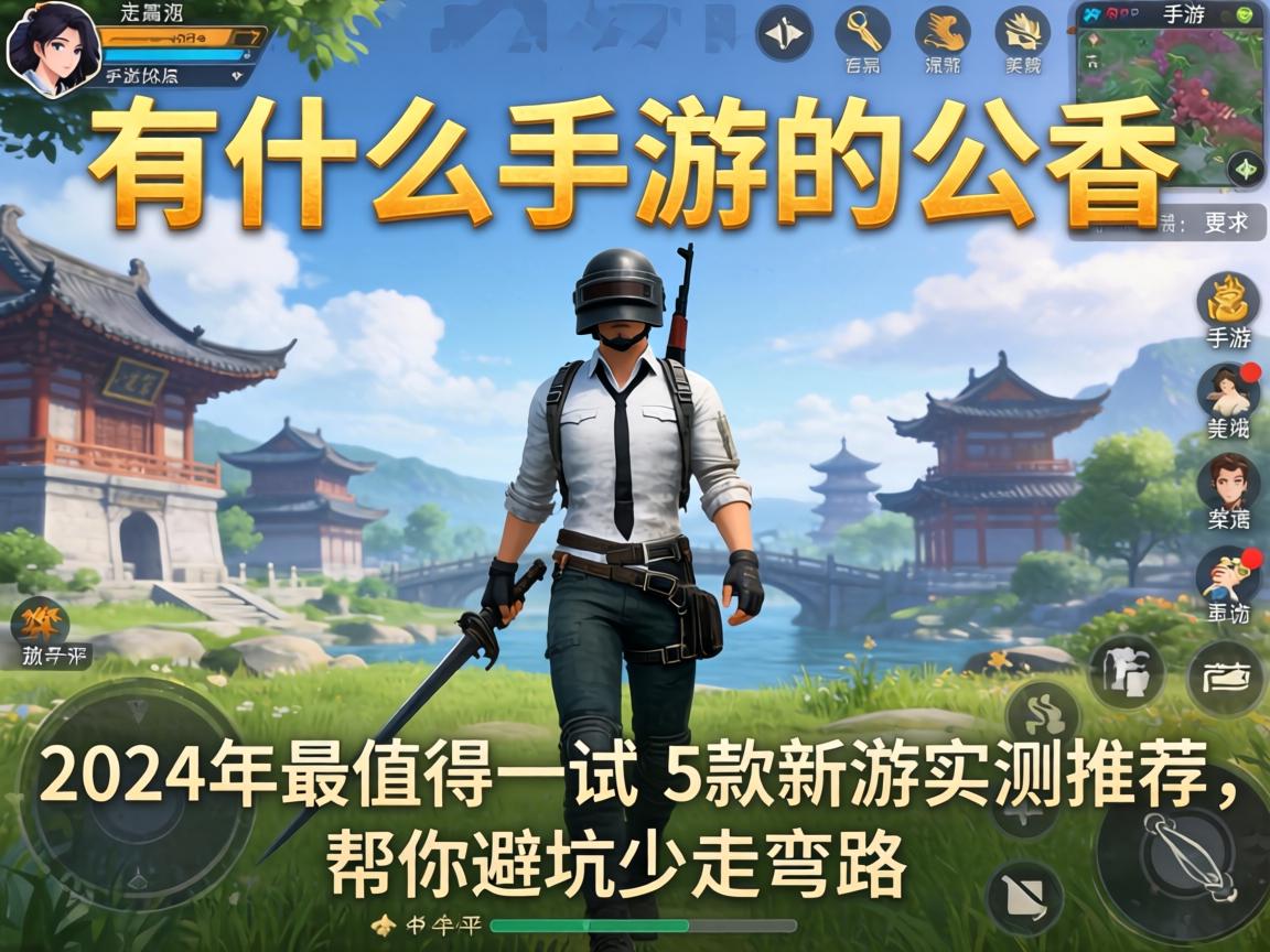 2024年最值得一试的5款新游实测推荐