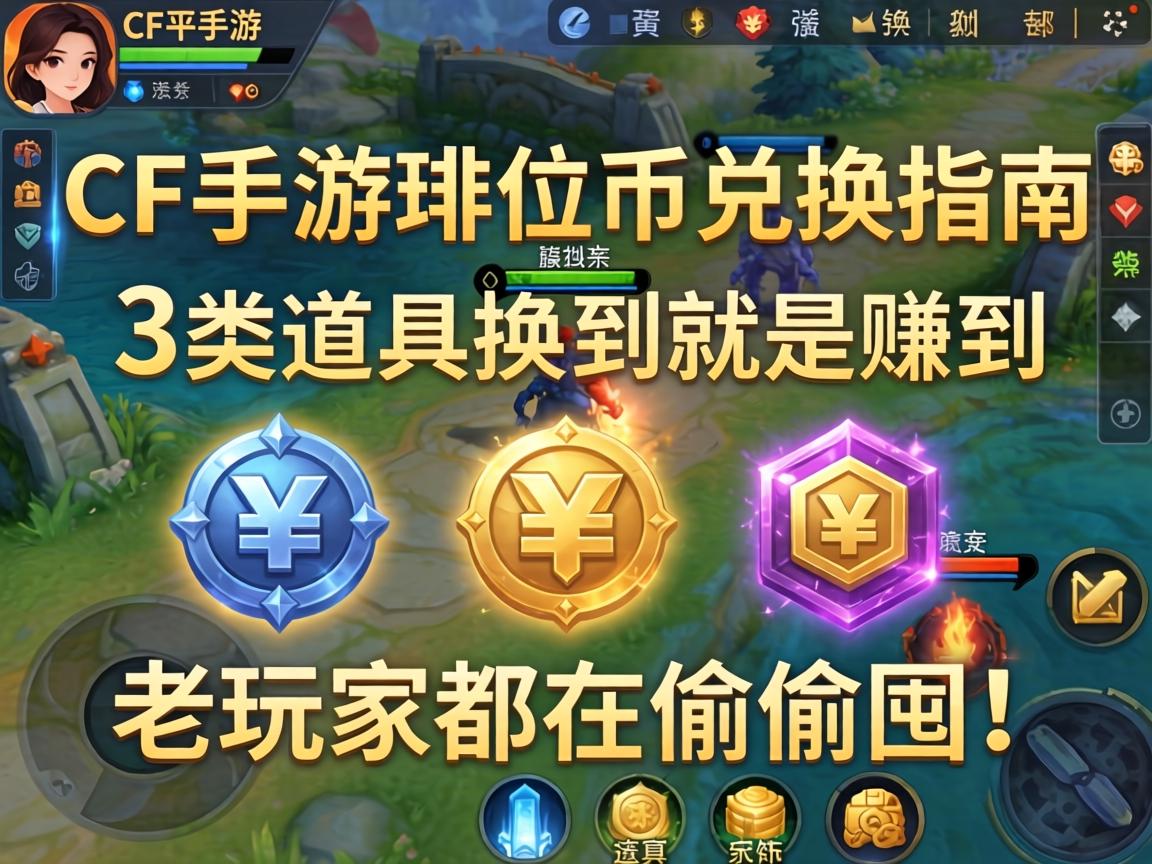 CF手游排位币兑换指南
