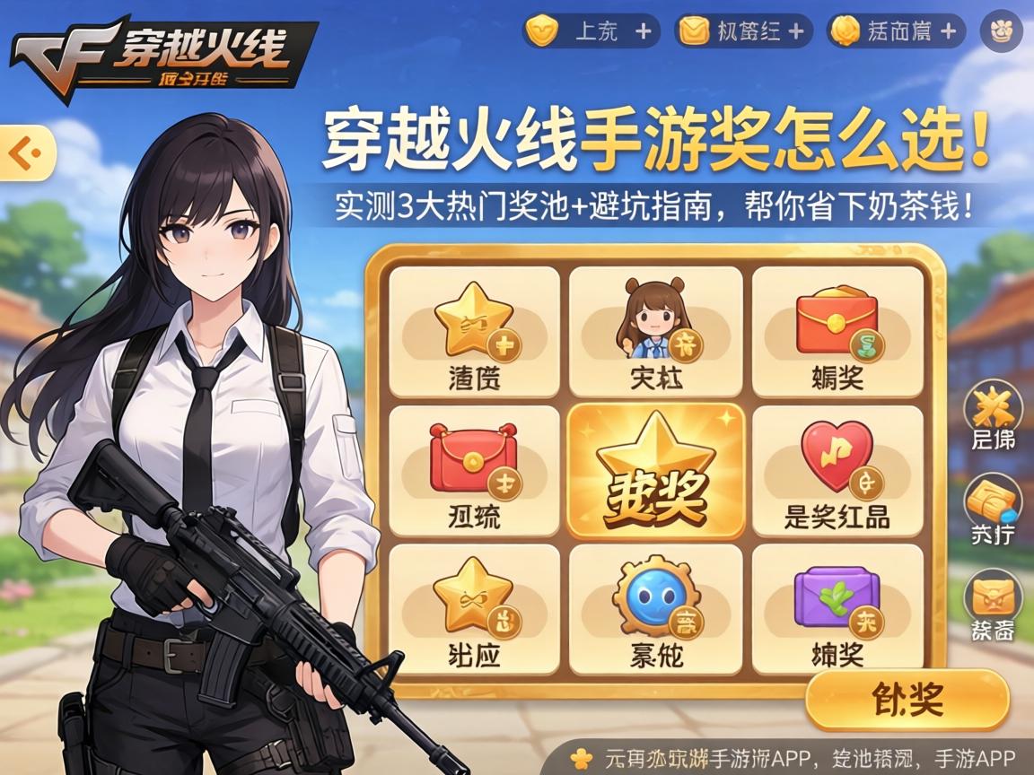 穿越火线手游抽奖怎么选