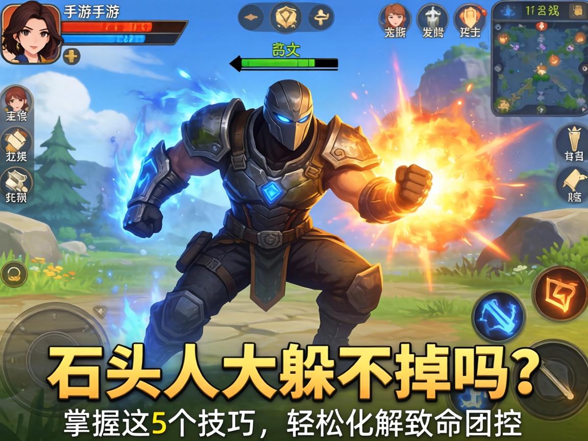 手游石头人大招躲不掉吗