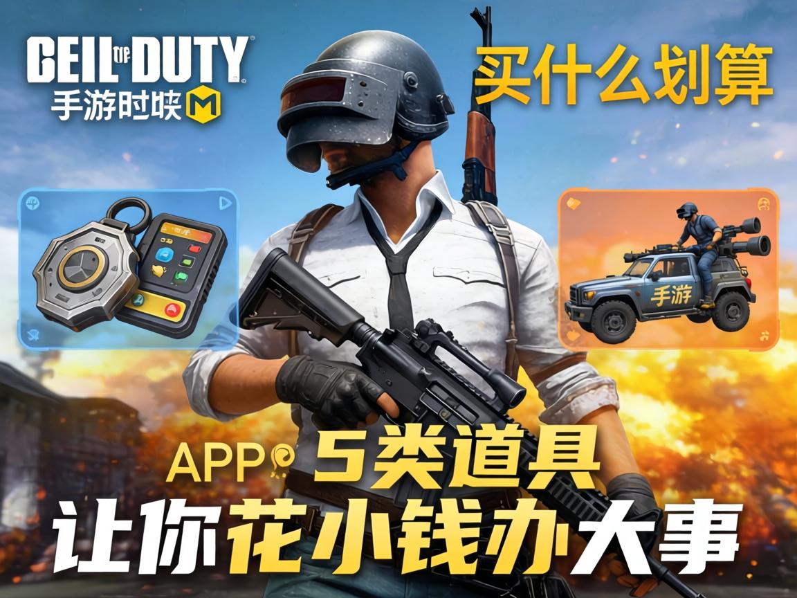 这5类道具让你花小钱办大事