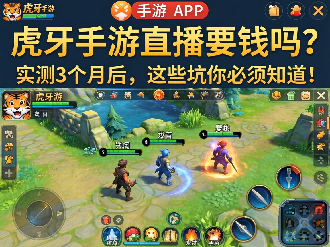 虎牙手游直播要钱吗