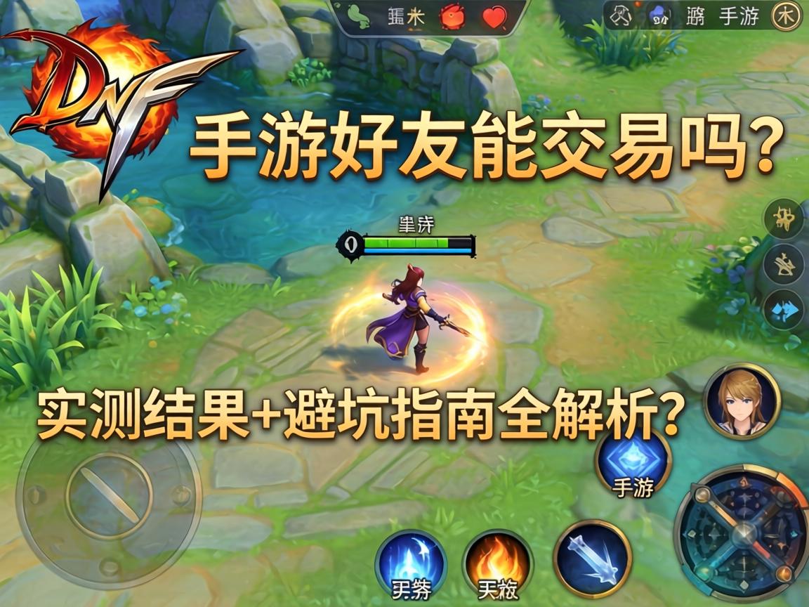 DNF手游好友能交易吗