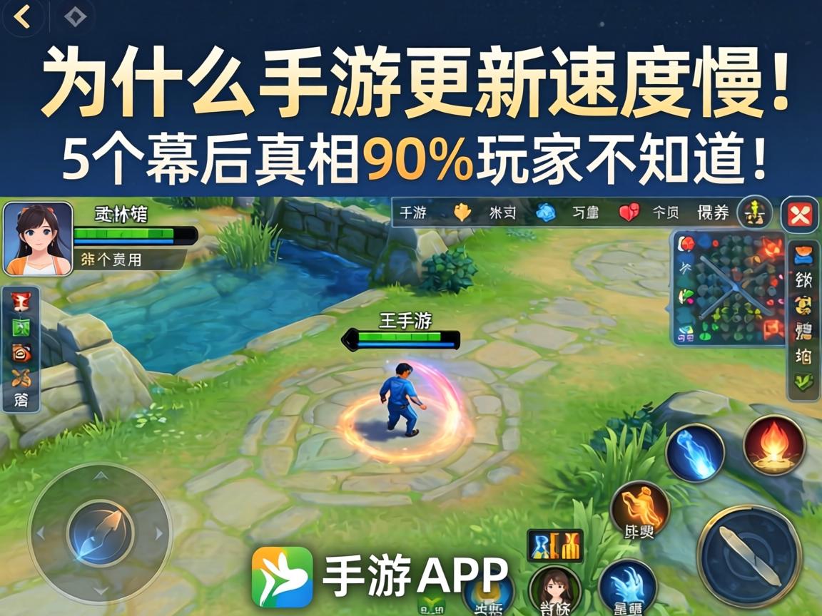 为什么手游更新速度慢