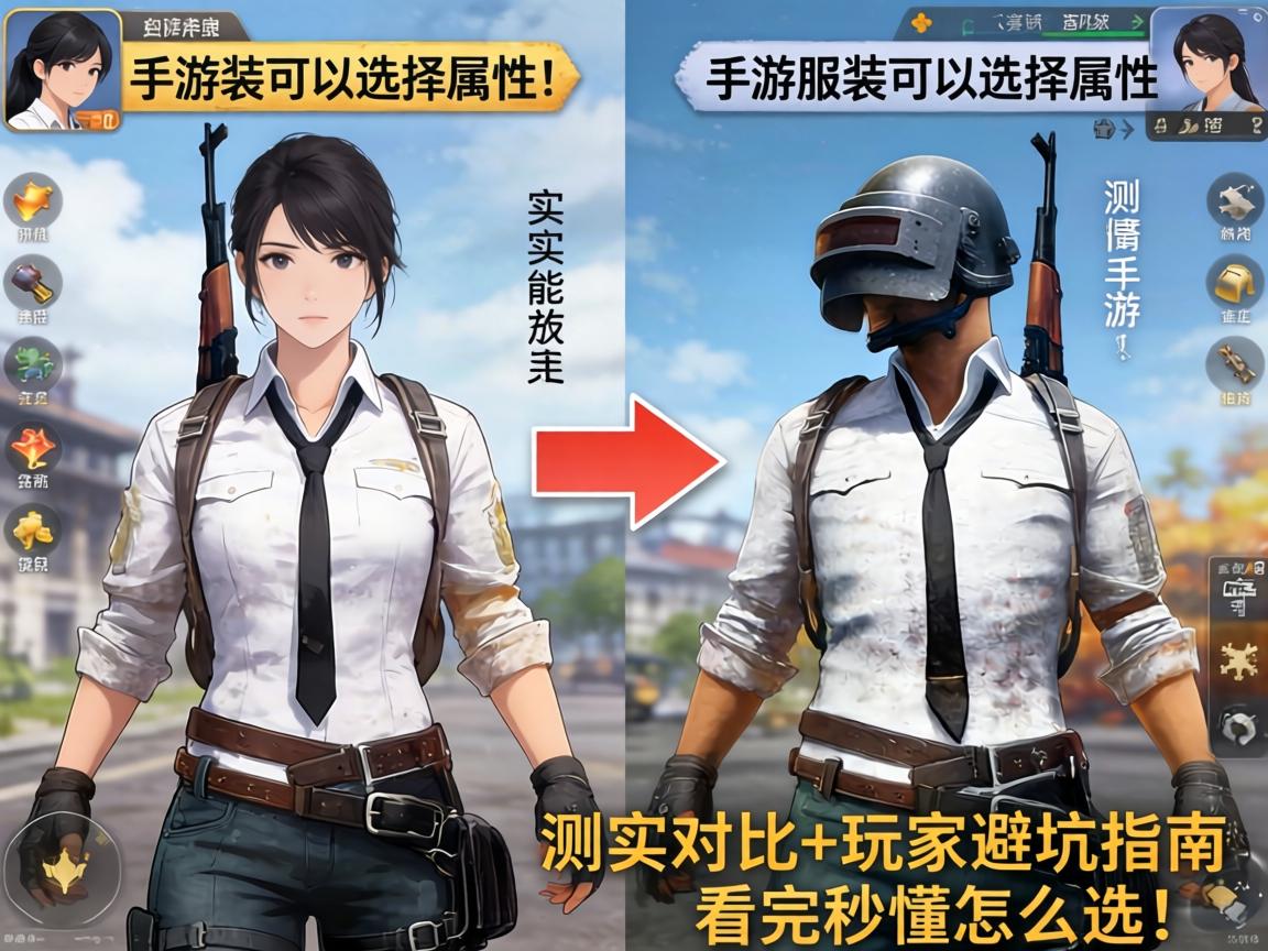 手游时装可以选择属性吗