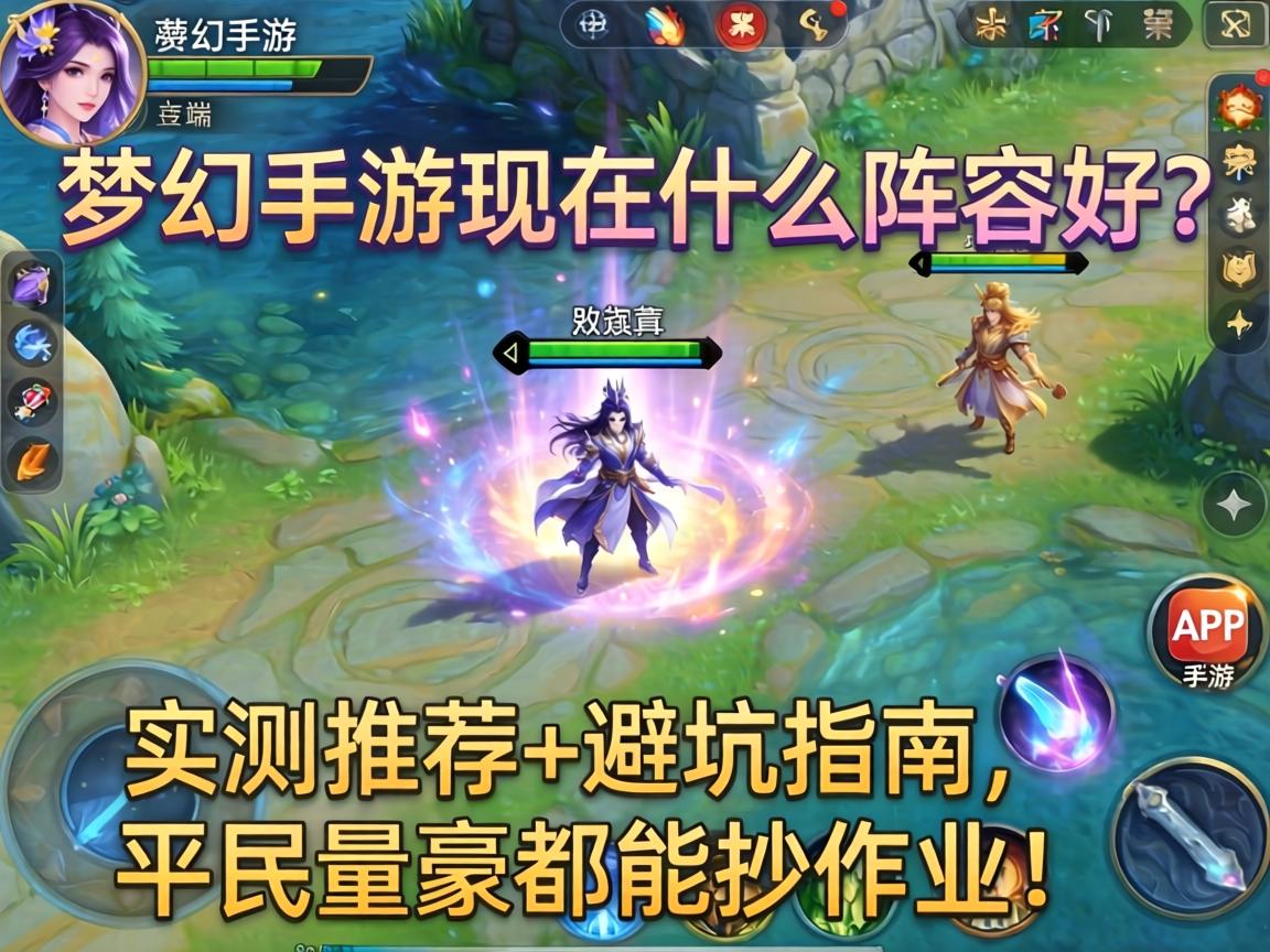 梦幻手游现在什么阵容好