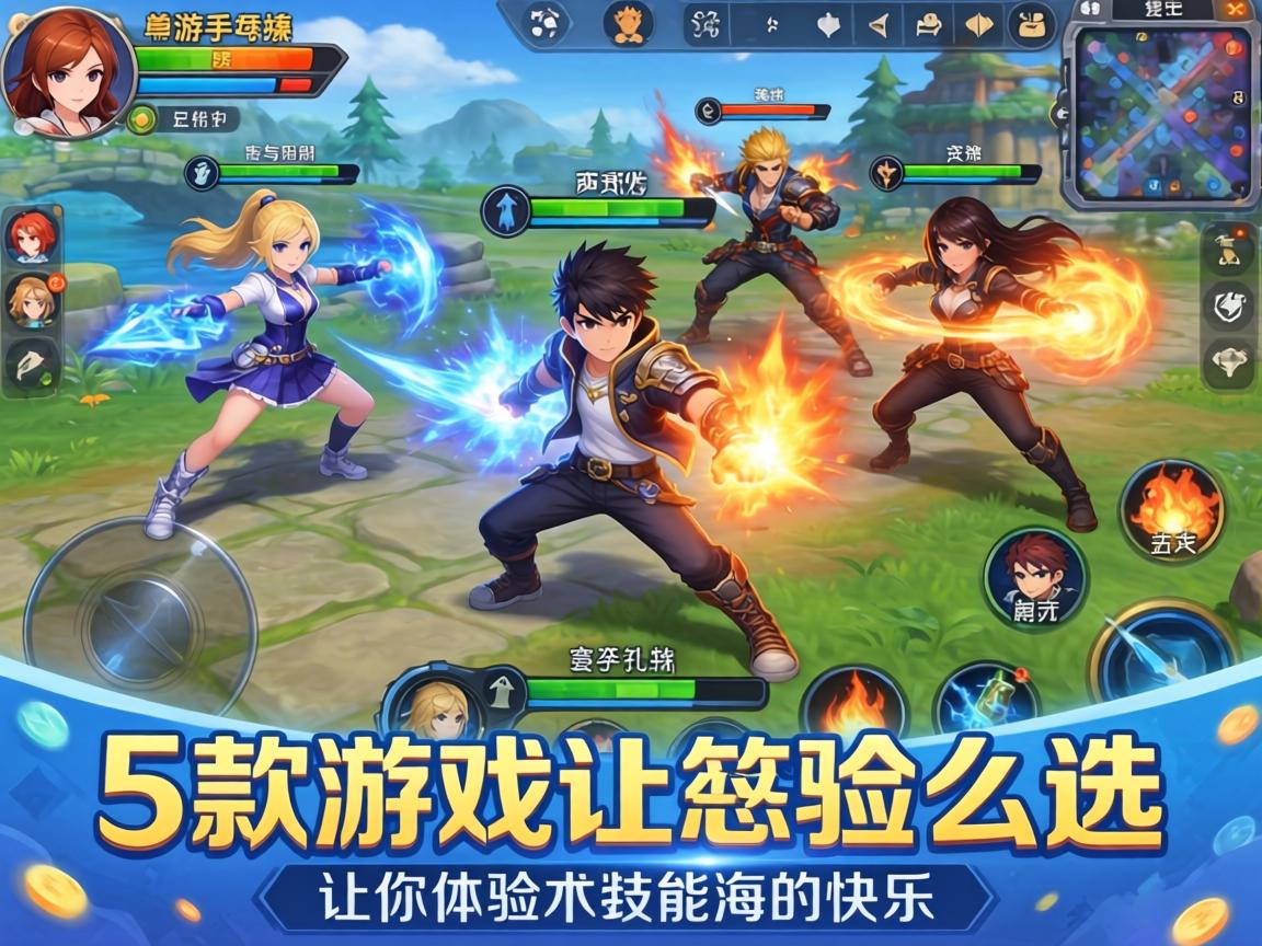 这5款游戏让你体验技能海的快乐