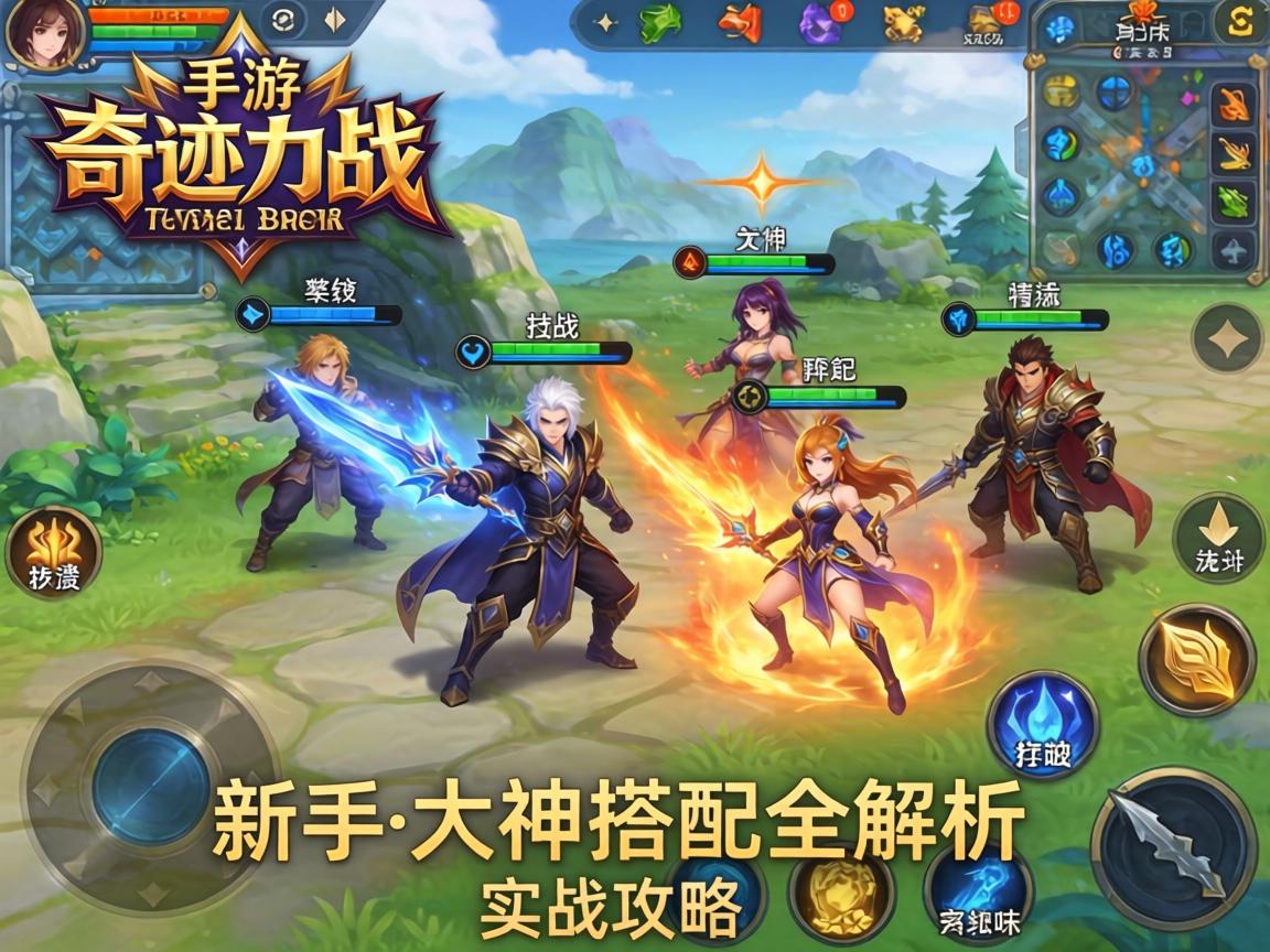 手游奇迹力战技能搭配全解析
