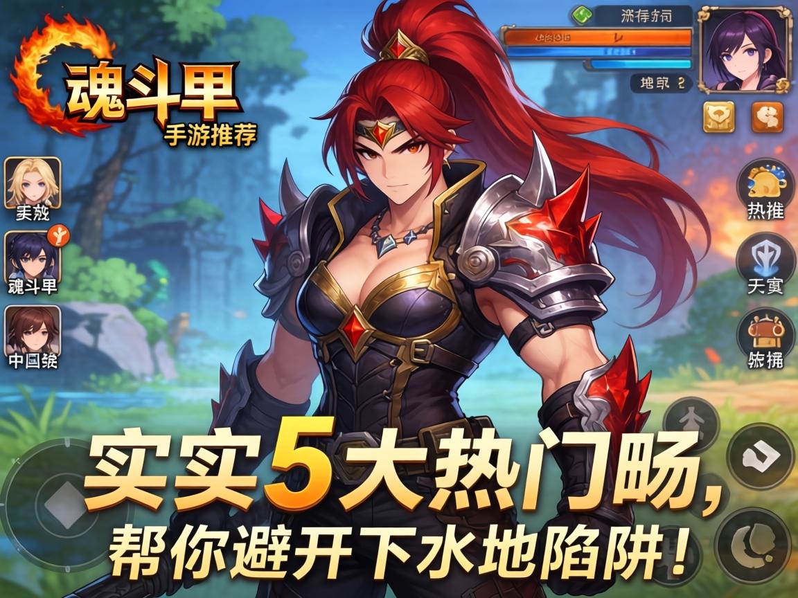 魂斗罗手游角色推荐