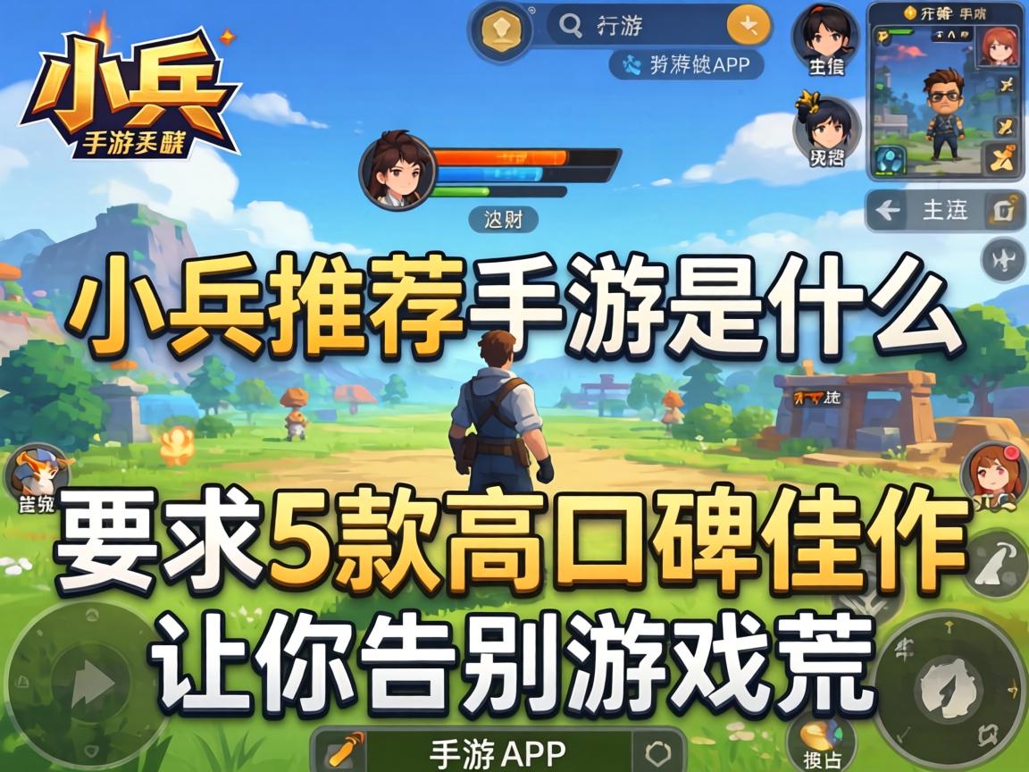 这5款高口碑佳作让你告别游戏荒