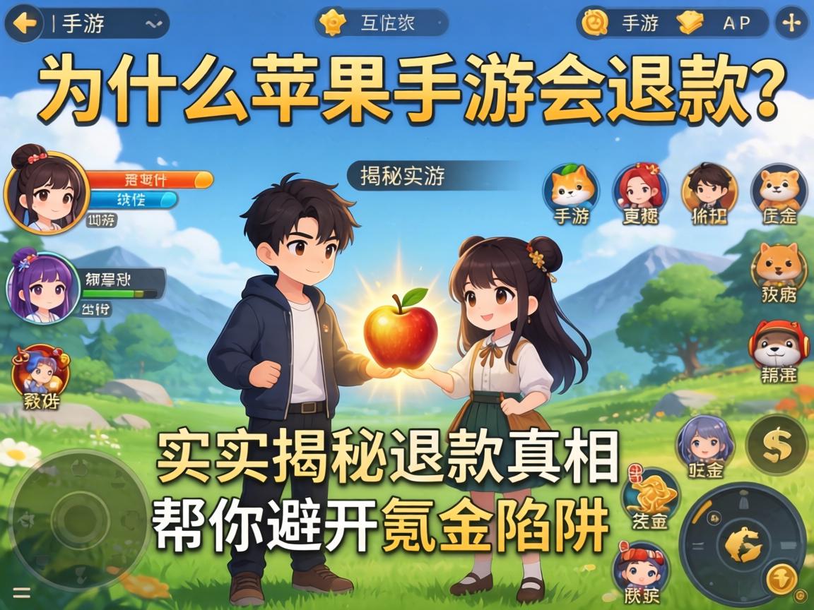 为什么苹果手游会退款