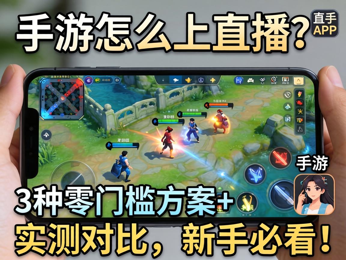 手游怎么在手机上直播