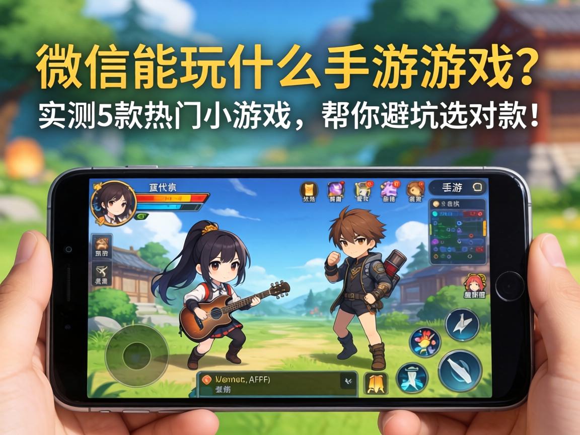 微信能玩什么手游游戏