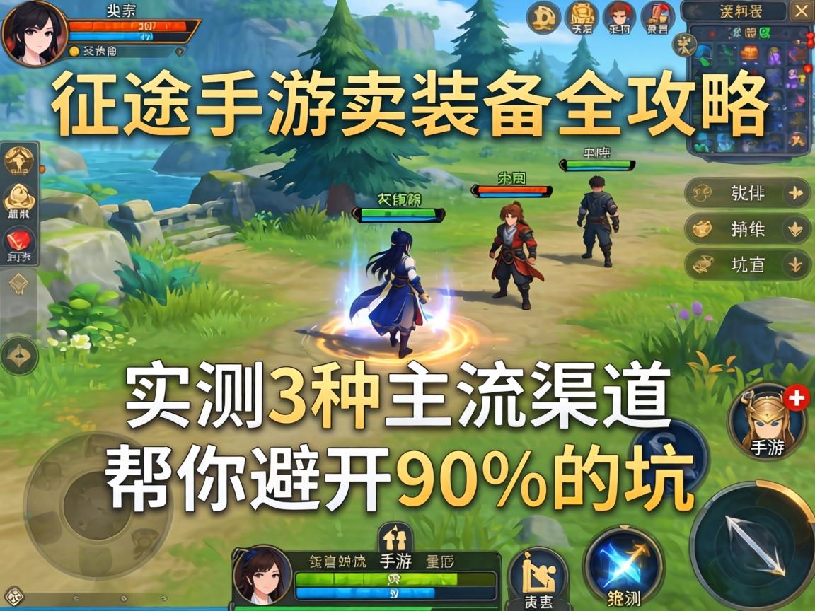 征途手游卖装备全攻略