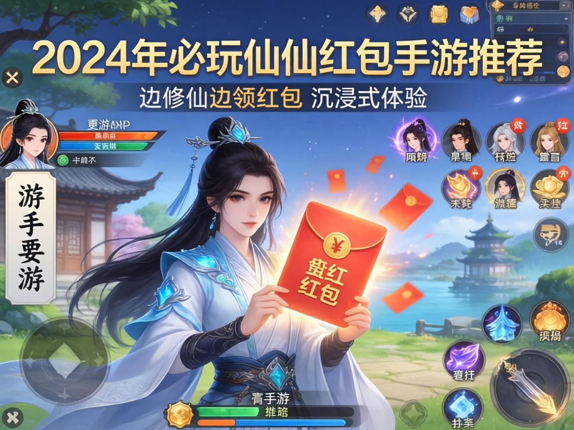 2024年必玩仙侠红包手游推荐