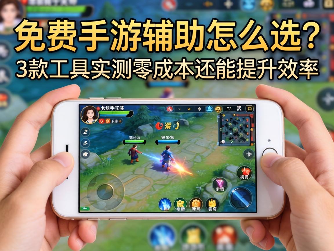 免费手游辅助怎么选？这3款工具实测零成本还能提升效率