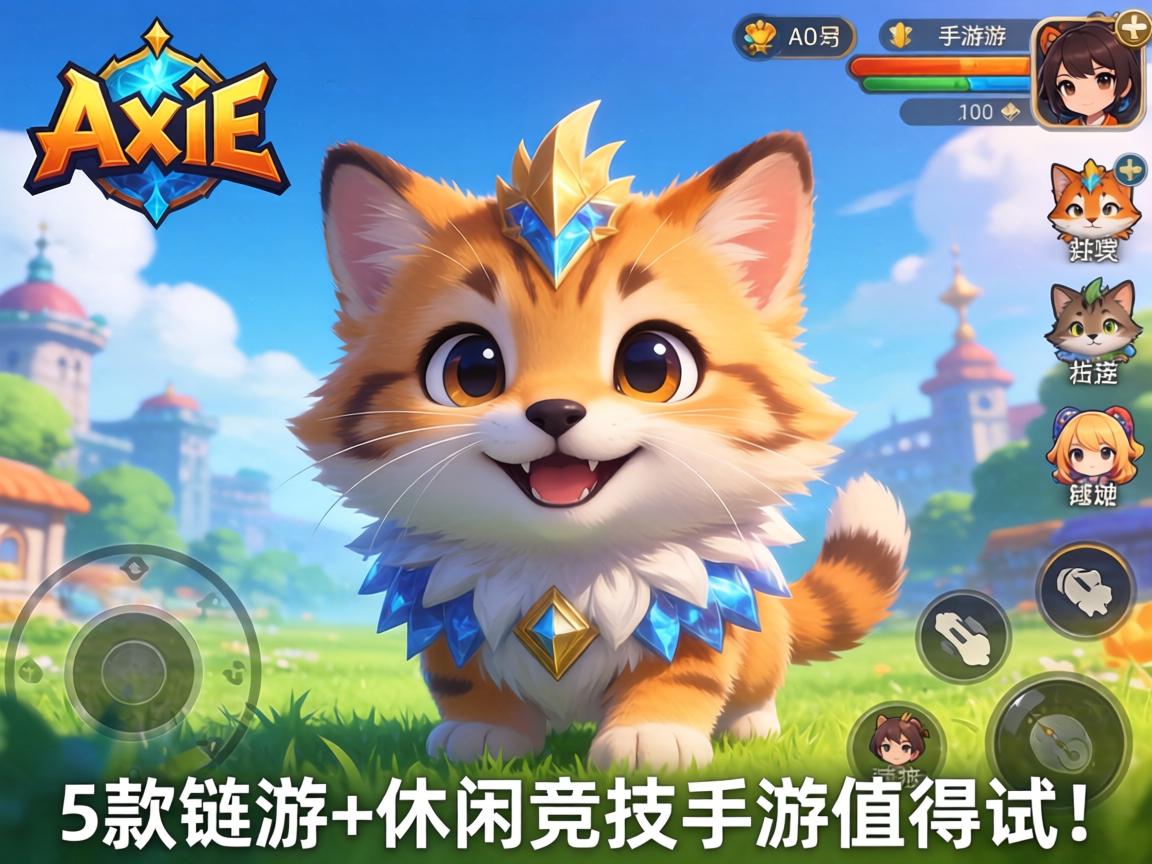 有类似Axie的手游吗？这5款链游+休闲竞技手游值得一试！