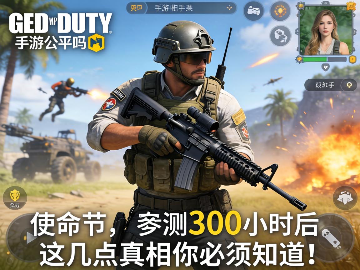 使命召唤手游公平吗？实测300小时后，这几点真相你必须知道！