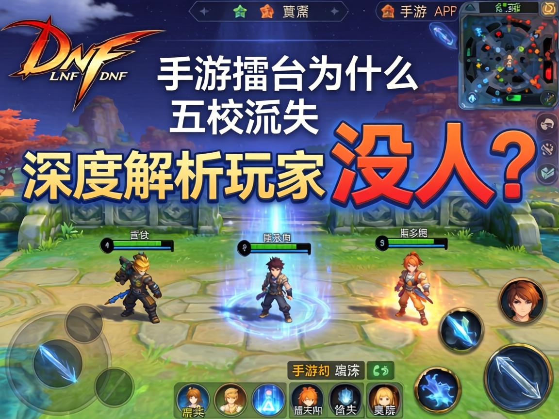 DNF手游擂台为什么没人？深度解析玩家流失的五大核心原因