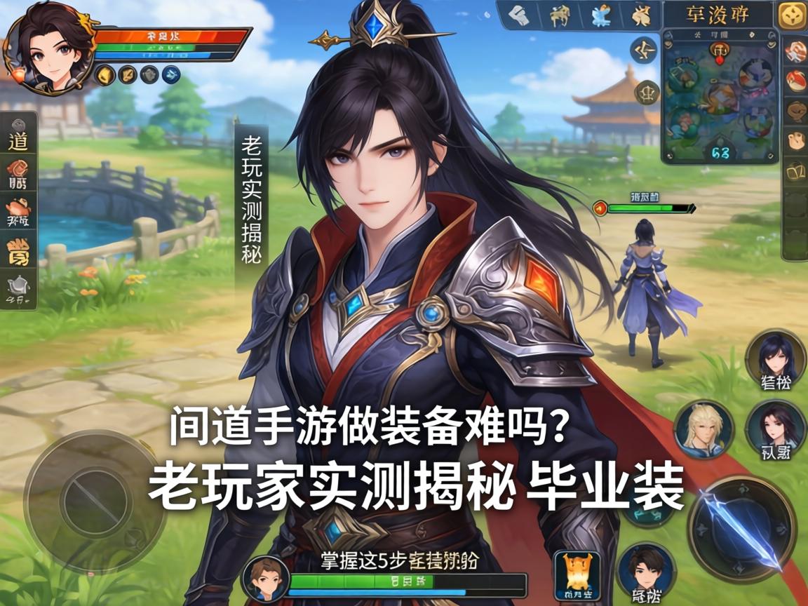 问道手游做装备难吗？老玩家实测揭秘，掌握这5步轻松打造毕业装