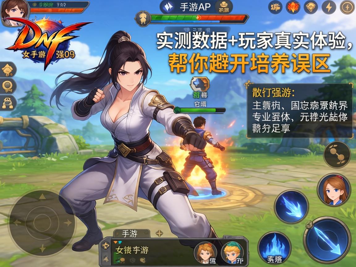DNF手游女散打强吗？实测数据+玩家真实体验，帮你避开培养误区