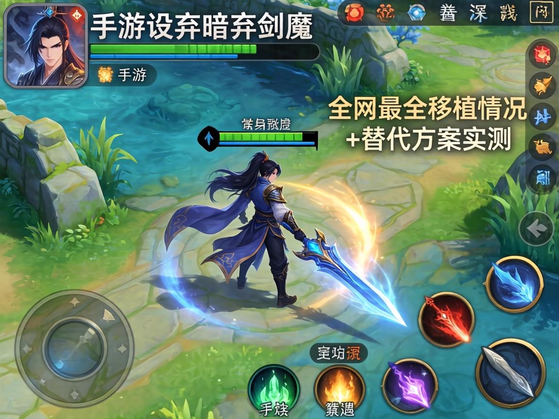 手游没有暗裔剑魔吗？全网最全移植情况+替代方案实测